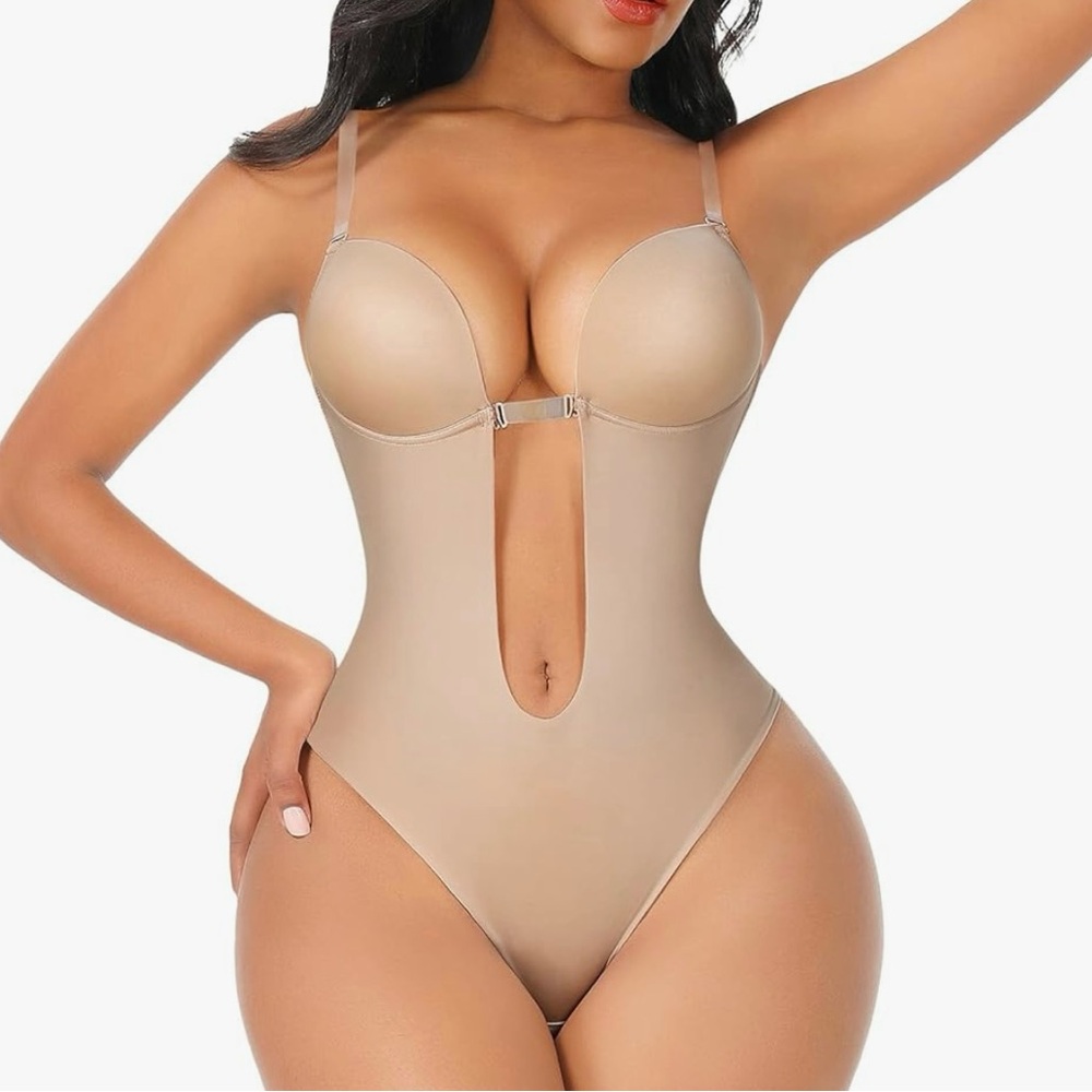 Backless Built-in Bra Shapewear